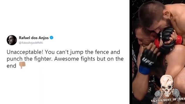 РЕАКЦИЯ ДЖО РОГАНА ТАЙСОНА И БОЙЦОВ ММА НА БОЙ ХАБИБ КОНОР UFC 229 смотреть онлайн