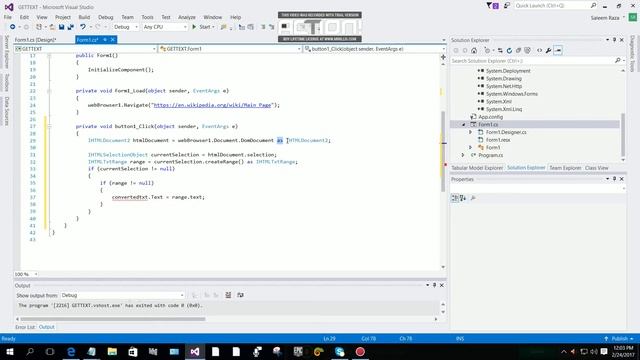 Parse html c# смотреть онлайн