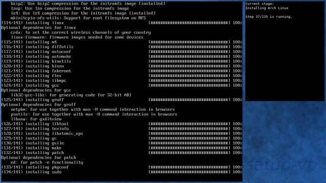 Arch Linux installation ... fails (dhcpcd hook issue) смотреть онлайн