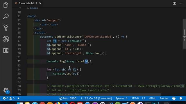 What is a FormData Object смотреть онлайн