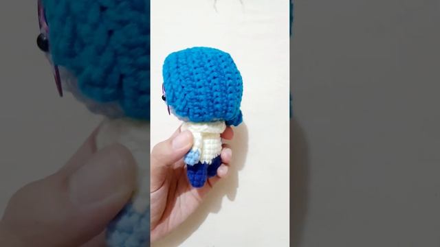 amigurumi character. sadness from inside out. #amigurumi #insideout #minis #characterdoll #chibidol смотреть онлайн