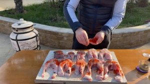 КОПТИМ РЫБУ В ТАНДЫРЕ.