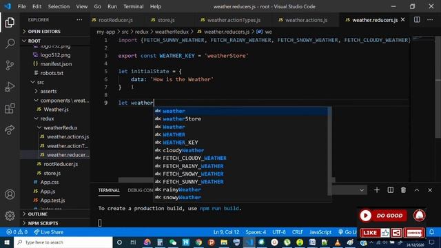The Weather App with React Hooks & Redux for beginners - React Micro Project смотреть онлайн