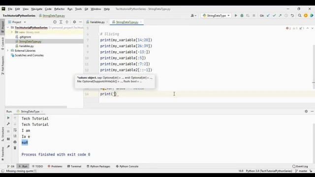 String Data Type & Useful Functions / Methods in Python смотреть онлайн