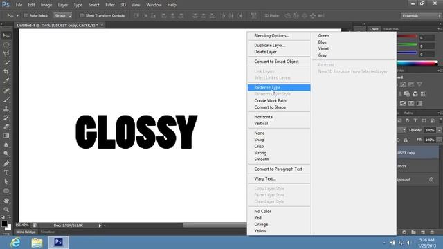 How to Make Glossy Effect in Photoshop CS6 смотреть онлайн