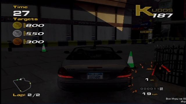 Project Gotham Racing 1 — Gameplay HD — Real Hardware {Component} смотреть онлайн