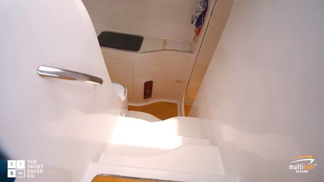 2002 Schionning Waterline 1320 "Forza" | For Sale with Multihull Solutions смотреть онлайн