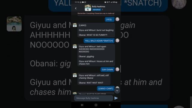 CHARACTER AI IS HILARIOUS LMAO