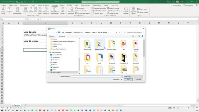 Mudar pasta ou mudar fonte de dados Power Query Excel смотреть онлайн