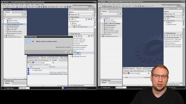 TIA Portal: Libraries - Share program parts with other people смотреть онлайн