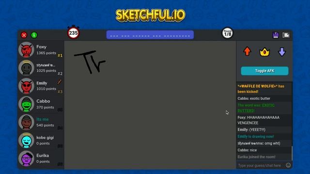 I've been stabbed | Sketchful.io | .io Games смотреть онлайн