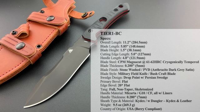 FOBOS Knives Tier 1 BC is this the ultimate all-around utility/tactical fixed blade? смотреть онлайн
