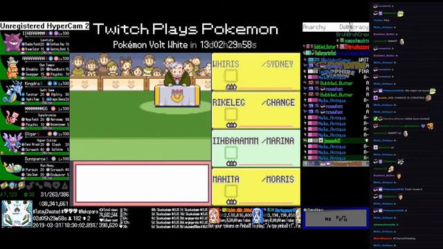Twitch Plays Pokémon Metronome Sapphire - Hour 18 to 19 смотреть онлайн