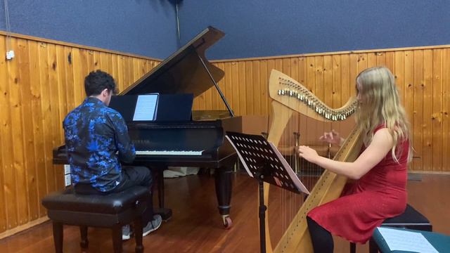 Nature Harp - Nothing Else Matters by Metallica (Harp and Piano Cover) смотреть онлайн