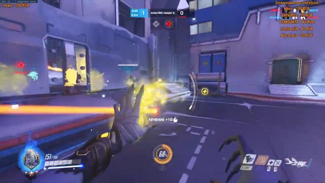 Челендж: Берем платину за неделю. (Overwatch стрим) смотреть онлайн