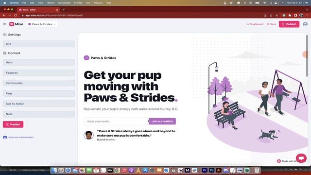 AI Built This Site With ONE Prompt - MIXO.IO - Tutorial смотреть онлайн