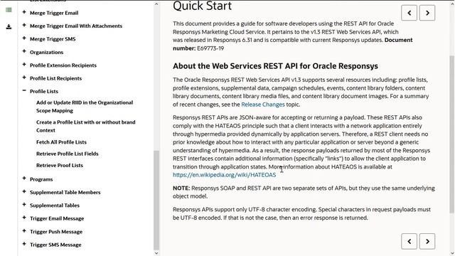 Oracle Responsys Developer – Sending API Requests смотреть онлайн