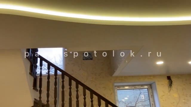 Натяжные потолки со вторым уровнем #натяжныепотолки @paruspotolok смотреть онлайн
