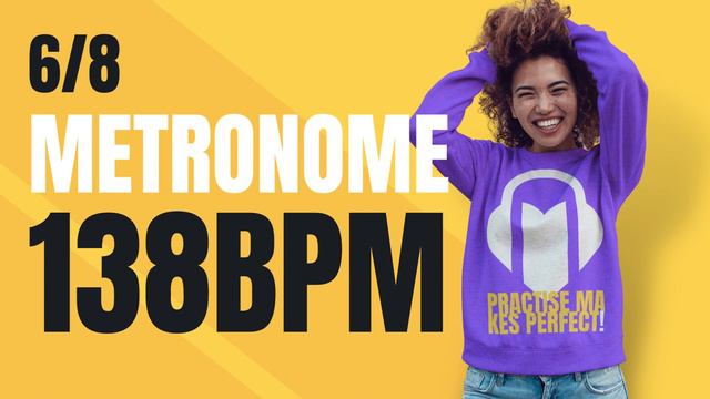 👉 6/8 METRONOME 138 BPM смотреть онлайн