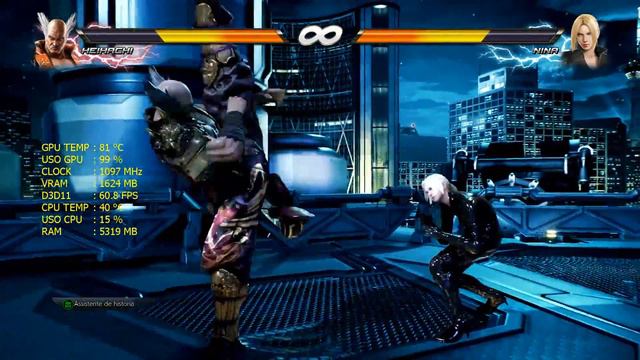 Tekken 7 - GTX 760 + i7 4790K Benchmark - (Ultra) (1080p) смотреть онлайн