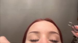 АСМР наращивание ресниц