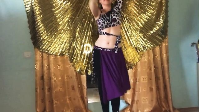 Восточные танцы для начинающих онлайн - разминка. Belly dance for beginners - warm up смотреть онлайн