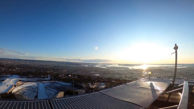 Holmenkollen ski jump Oslo Norway смотреть онлайн