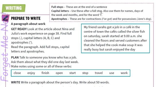 NEW Prepare 6 НУШ Unit 6 What a great job❗ Vocabulary. Listening. Writing pp. 38-39 Student's Book смотреть онлайн