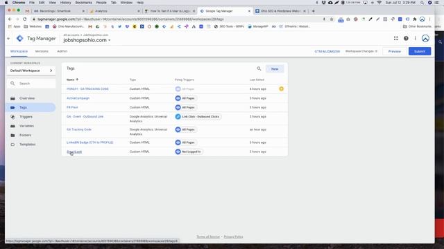 Stop GTM Tag If User Is Logged Into Wordpress смотреть онлайн