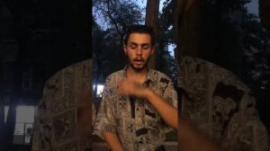 скрытый талант, бездомный мужик круто поёт класный реп