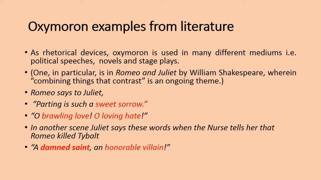 Oxymoron vs paradox, Figure of speech |language and literature academy| смотреть онлайн