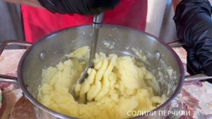 Как правильно приготовить КАРТОФЕЛЬНОЕ ПЮРЕ - Рецепт вкусного картофельного пюре с молоком.