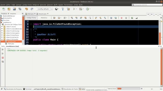 Java Advance #17 - Exception e Exceptions - Tratamento de exceções com throws Exception смотреть онлайн