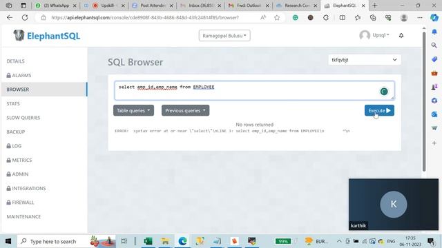 1.Create Table2.Create Table using primary key3.Insert records into table (single row insert). смотреть онлайн