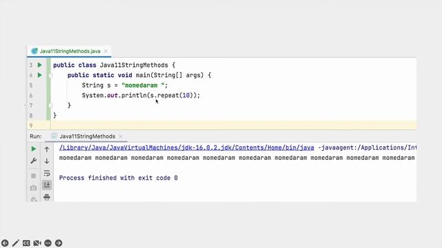 Java11 String Class Improvements смотреть онлайн