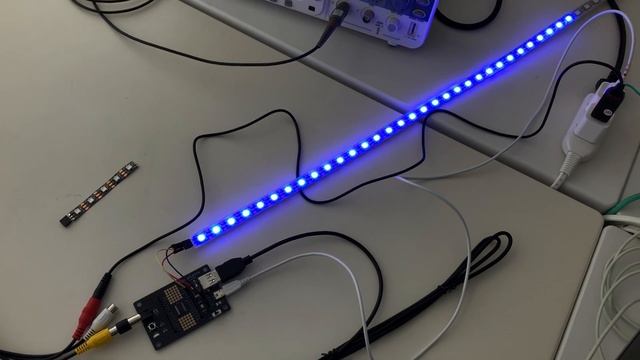 WS2812B LED Tape with IchigoLatte JavaScript смотреть онлайн