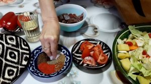 На Мантоварке супер блюдо готовим,  овощи , мясо , который тает во рту ? еда домашняя