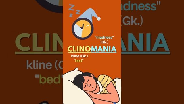 Have You Ever Experienced CLINOMANIA? Expand Your English Vocabulary! #Shorts смотреть онлайн