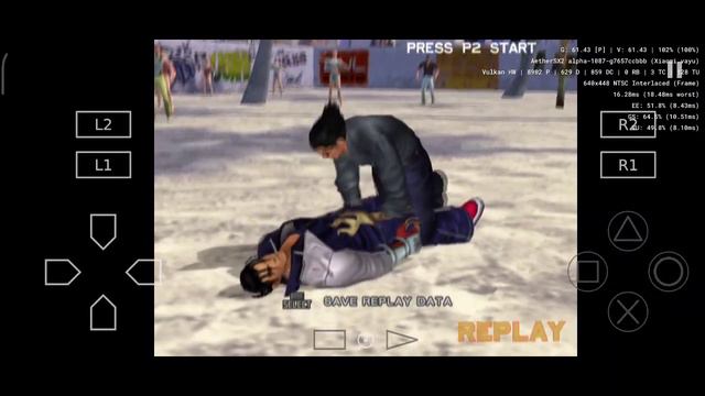 AetherSX2 alpha-1087 - Tekken 4 pt.2 смотреть онлайн