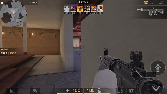 Мак играет в Standoff 2 против всех. Задание