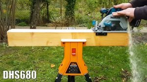 Пила Makita DSS611 против Makita DHS680 | ТЕСТ | ОБЗОР