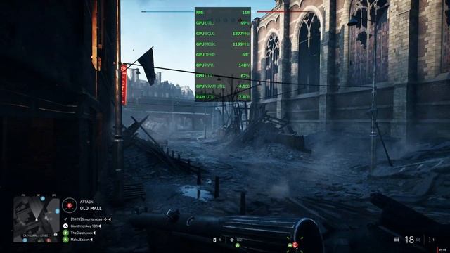 Battlefield V | 1900MHz 1200HBM2 1440p Ultra Preset Performance Test | Radeon VII 9900k смотреть онлайн