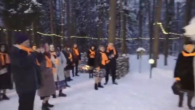 Мандариновая свадьба Зимняя сказка Игорь и Олеся Встреча гостей смотреть онлайн