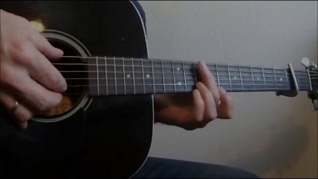"Shape Of My Heart" (Sting) fingerstyle guitar cover смотреть онлайн