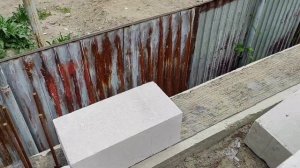 кладка газаблока первый ряд