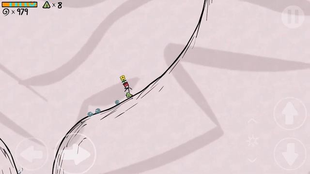 Super Fancy Pants Adventure - Gameplay Walkthrough Part 2 - Bathtub Tower (iOS, Android) смотреть онлайн