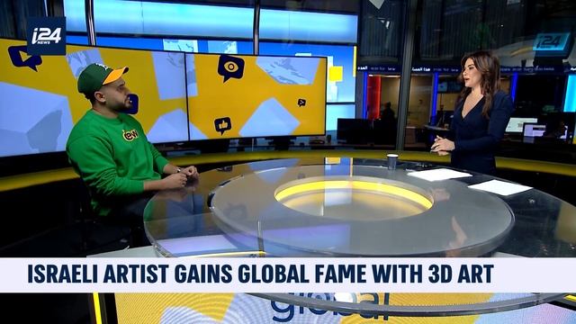3D artist Gal Yosef takes the art world by storm смотреть онлайн