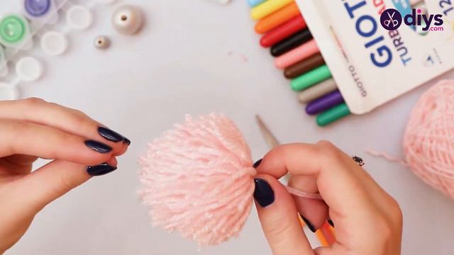 DIY Pom Pom Angel for Christmas Tree смотреть онлайн