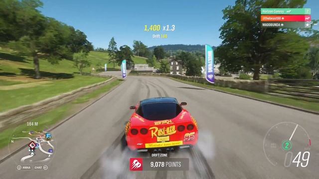 Lightning McQueen Drift Build In Fh4