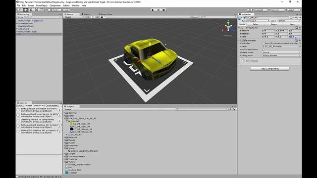 Augmented Reality Tutorial No. 37: Augmented Reality and User Defined Target using Vuforia смотреть онлайн